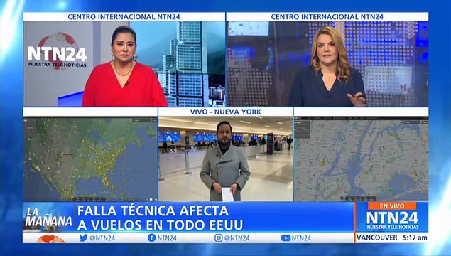 Fallo informático afecta todos los vuelos en Estados Unidos