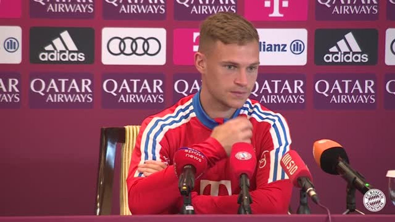 Kimmich scherzt: 'Muss spielen, bis ich 45 bin'