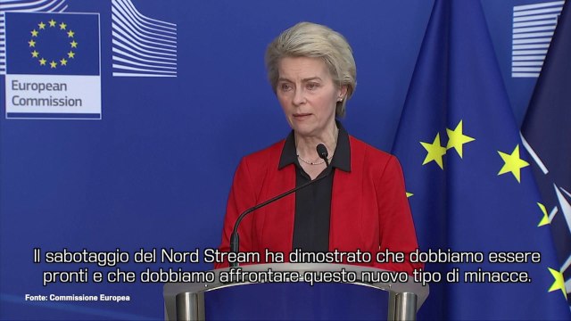 Von der Leyen Task force Ue-Nato a difesa infrastrutture critiche