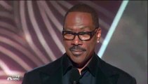 Honoré aux Golden Globes, Eddie Murphy blague sur la gifle de Will Smith