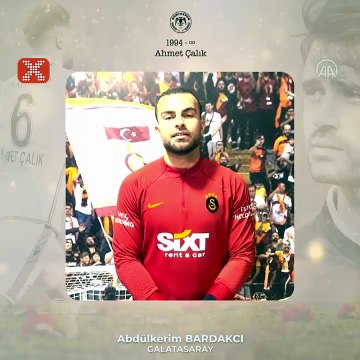 Futbolculardan, Ahmet Çalık için mesajlar
