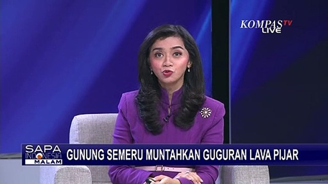 Gunung Semeru di Lumajang Muntahkan Guguran Lava Pijar 1.000 Meter