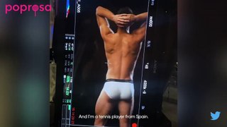 Carlos Alcaraz posa desnudo para la nueva campaña de Calvin Klein