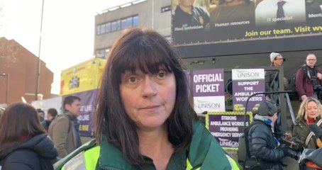 Ambulance Strikes in London