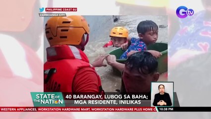 Download Video: 40 barangay, lubog sa baha; Mga residente, inilikas | SONA