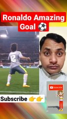 Ronaldo amazing goal ⚽ #shorts #youtubeshorts #viral