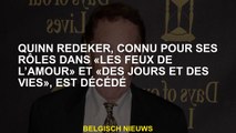 Quinn Redeker, connu pour ses rôles dans 