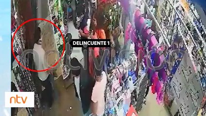 "¡'Descuidistas' en acción!'": Graban cómo operan para robar en los mercados