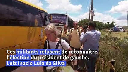 Brésil : des partisans de Bolsonaro libérés du QG de la police fédérale à Brasilia