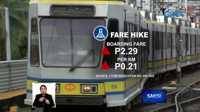 Taas-pasahe sa LRT 1 at LRT 2, pag-apruba na lang ng DOTr ang kailangan bago ipatupad | Saksi