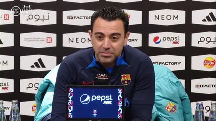 Xavi: "Llevamos un tiempo sin títulos y nos toca ya"