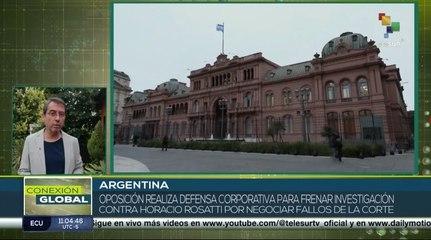 Oposición de Argentina frena investigación contra Rosatti