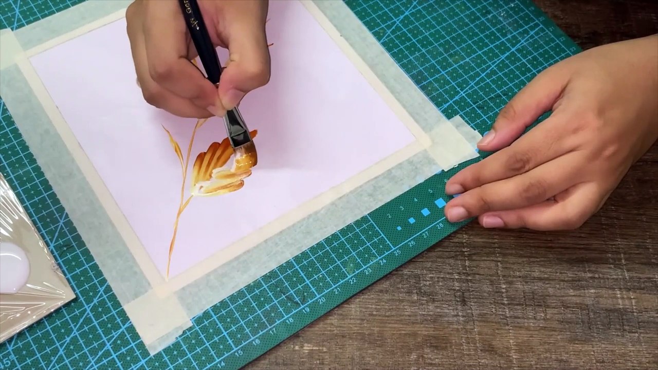 One Stroke Painting for Beginners | Acrylic Painting for Beginners Step by Step| Art and Craft