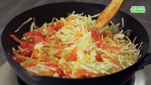 How to Cook JAMAICAN Steamed CABBAGE. Veggie Recipe by Always Yummy!