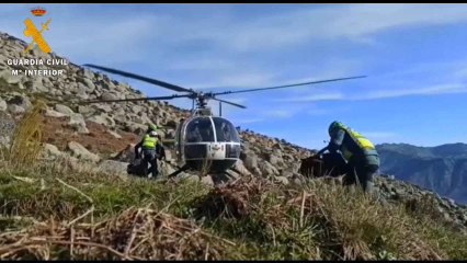 Búsqueda del montañero desaparecido en la Sierra de Béjar