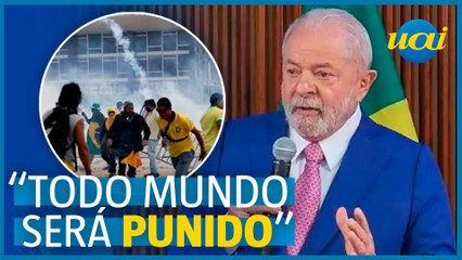 'Tem que punir, quem não quer respeitar a lei', diz Lula