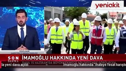 İmamoğlu'na 'ihaleye fesat karıştırma' iddiasıyla dava açıldı