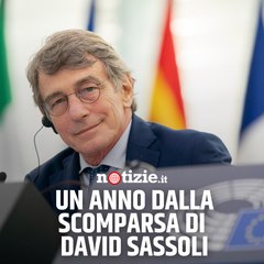 Un anno dalla scomparsa di David Sassoli