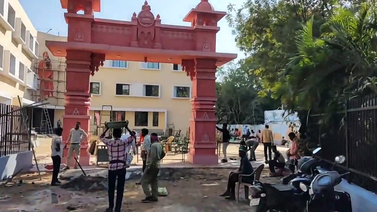 जहां स्वामीजी ठहरे थे उसे स्मारक बनाने की शुरुआ...