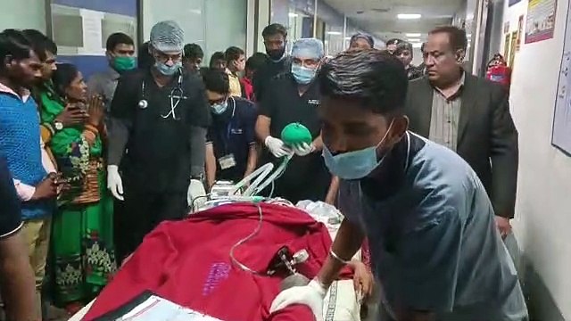Video.... Ahmedabad सिविल अस्पताल में ब्रेन डेड मरीज के चार अंगों का दान
