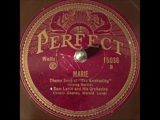 Sam Lanin and His Orchestra Marie (1928)