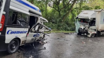 Trágico accidente dejó nueve personas sin vida en el Huila