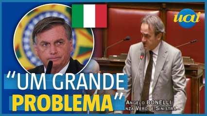 Deputado da Itália pede que país negue cidadania a Bolsonaro