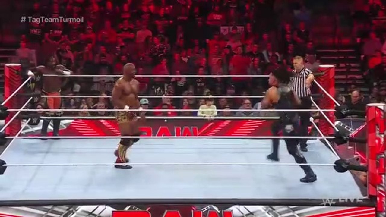 Judgment Day battle Alexander & Benjamin and Alpha Academy in Tag Team Turmoil -Raw, January 9 2023