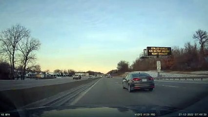 Honda Accord Does Fill Mid-Air Spin in Road Accident