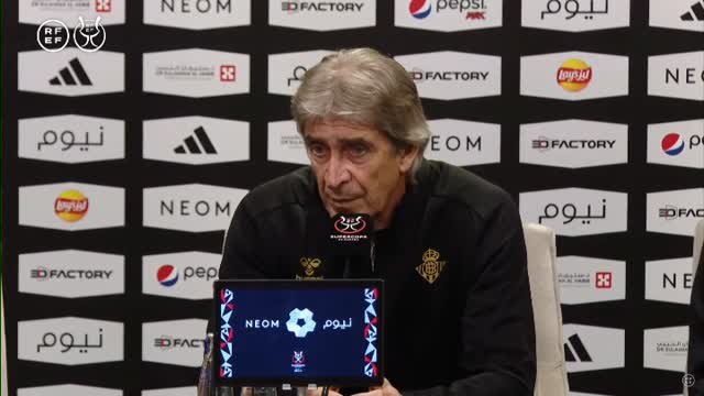 Pellegrini: El Barça será favorito, pero no venimos de acompañamiento