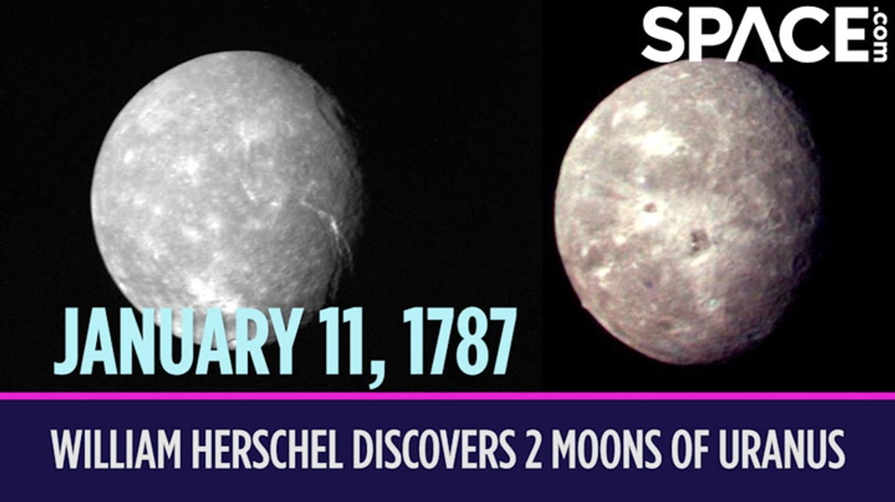 OTD in Space – January 11: William Herschel Discovers 2 Moons of Uranus