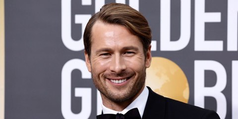 Glen Powell Golden Globes 2023