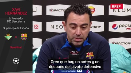 SUPERCOPA | BETIS - BARCELONA | XAVI: "Hay un antes y un después de Busquets" | AS