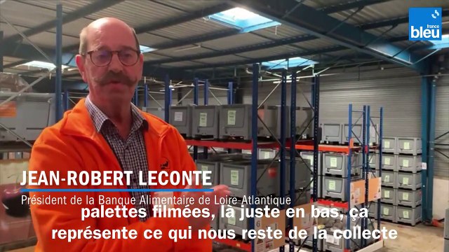 Banque Alimentaire : l'inquiétante chute des denrées à Nantes