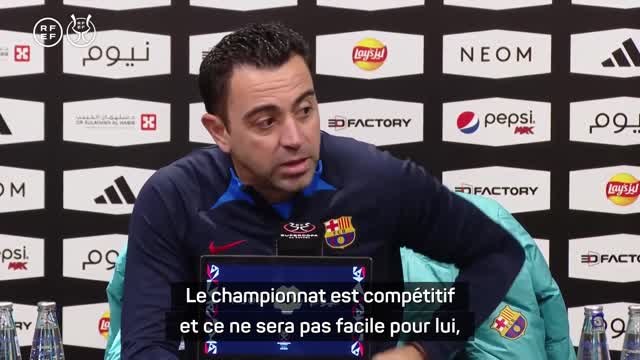 FC Barcelone - Xavi : Le championnat est compétitif et ce ne sera pas facile pour Ronaldo