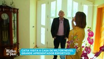 MILTON NEVES ABRE AS PORTAS DE SUA CASA PARA CATIA | Melhor da Tarde 11/01/2023 16:57:21