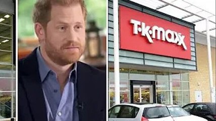 L'étrange revendication de TK Maxx du prince Harry s'effondre alors qu'un grand détaillant britanniq