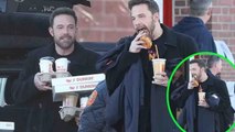 Ben Affleck is risking his life to make money, his 'POOR' image when he has to eat and work