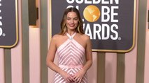 Margot Robbie 2023 Golden Globes Arrivals