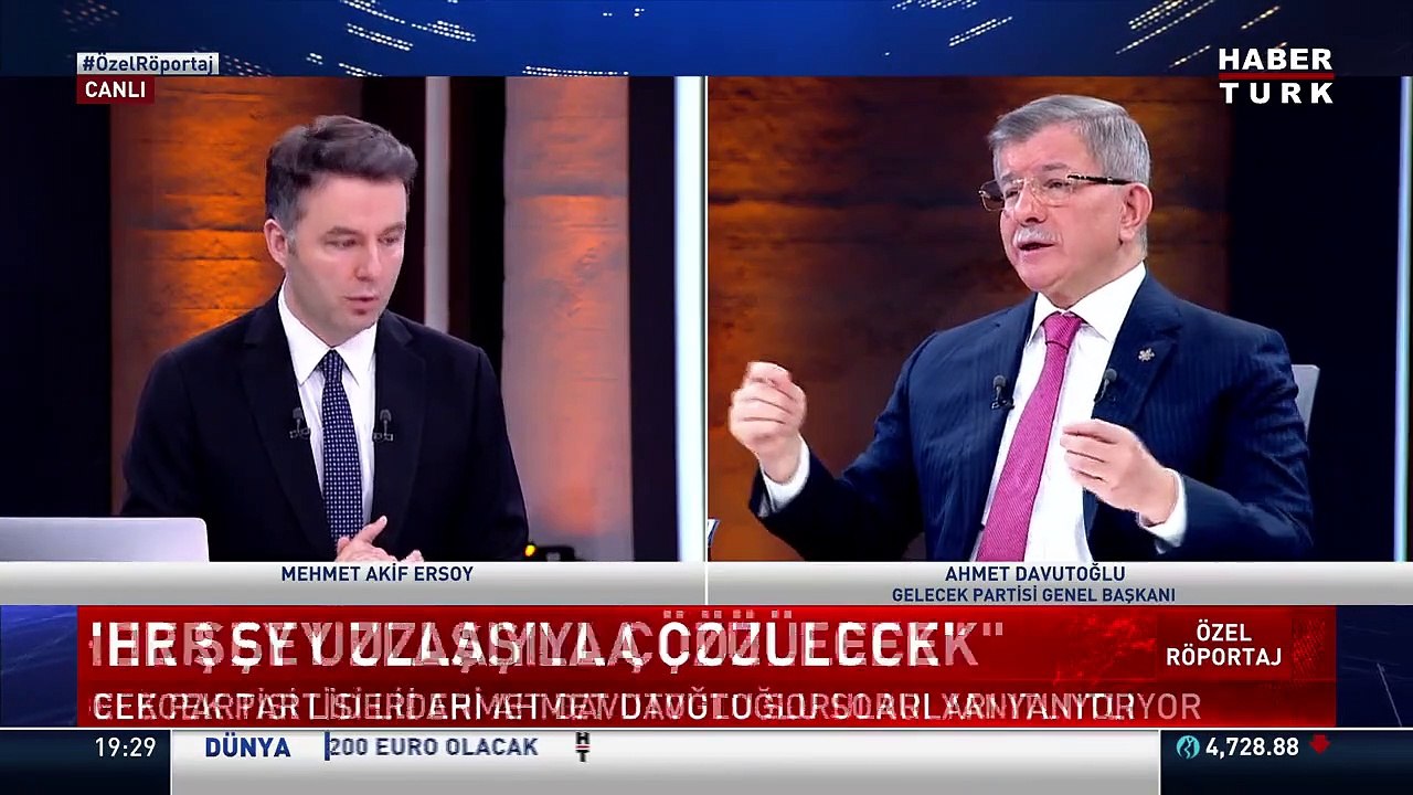 Davutoğlu: Seçtiğimiz Cumhurbaşkanı ‘sizin oylarınız düşük, ben karar vereceğim’ derse kriz çıkar, Meclis desteğini kaybeder, yeniden seçime gideriz