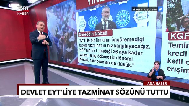 EYT ve KGF destek paketinden kimler yararlanacak: İşte tüm detaylar- Ekrem Açıkel ile TGRT Ana Haber