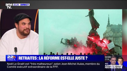Axel Persson (CGT Cheminots) sur la réforme des retraites: "Si le monde du travail rentre dans la bagarre, on mettra à genoux le gouvernement"