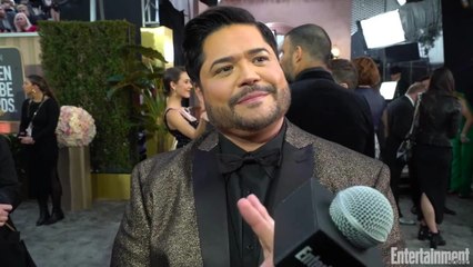 Golden Globes 2023 Red Carpet Interview with Harvey Guillén