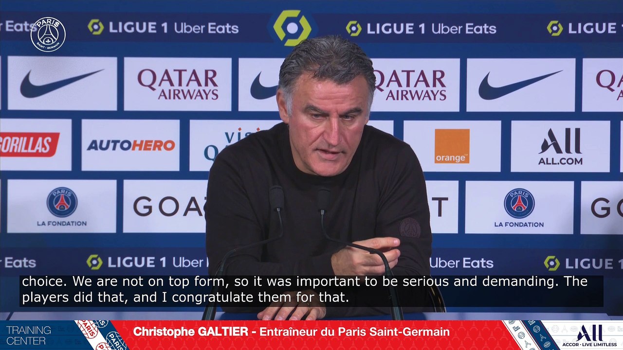 Replay : Conférence de presse d'après match Par...