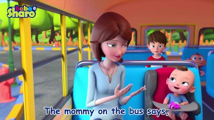 Wheels On The Bus Goes Song |  Nursery Rhymes & Kids Songs - Video Kids