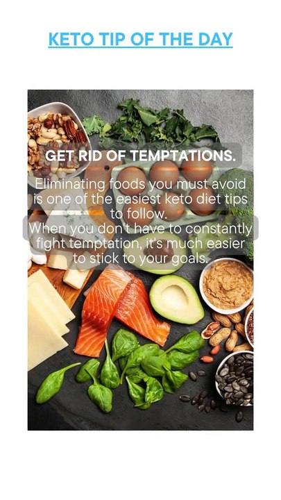 Keto Tip Of The Day - Get Rid of Tempations