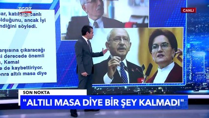Meral Akşener direndikçe 6'lı masa dağılıyor - Tuna Öztunç ile Son Nokta