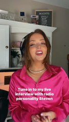 Music Artist Olivia King Shoutout to Steven Cuoco