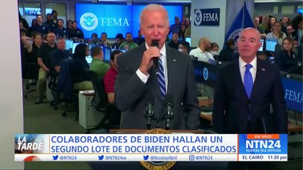 Autoridades de EE. UU. hallan segundo lote de documentos clasificados en una antigua oficina de Biden
