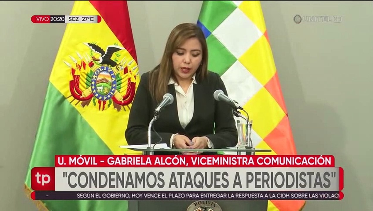 Viceministra se refiere a los casos de agresión a periodistas
